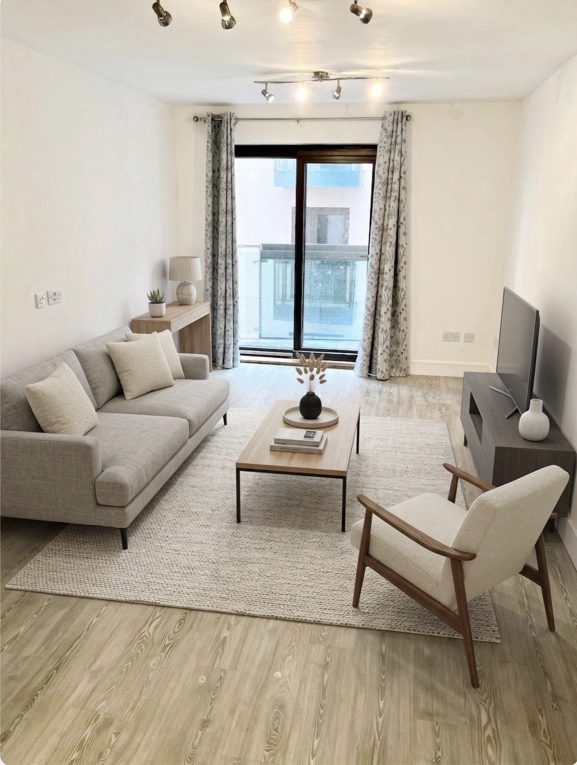 Inside 1-bed apartment, Millais House